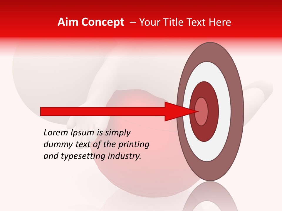 Healthy Stretch People PowerPoint Template