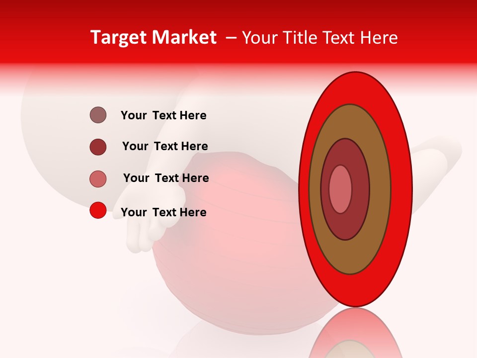 Healthy Stretch People PowerPoint Template