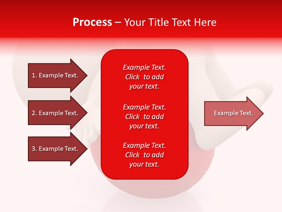 Healthy Stretch People PowerPoint Template