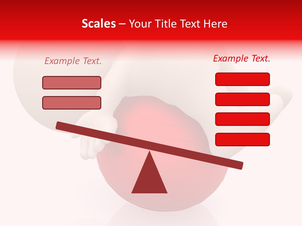 Healthy Stretch People PowerPoint Template