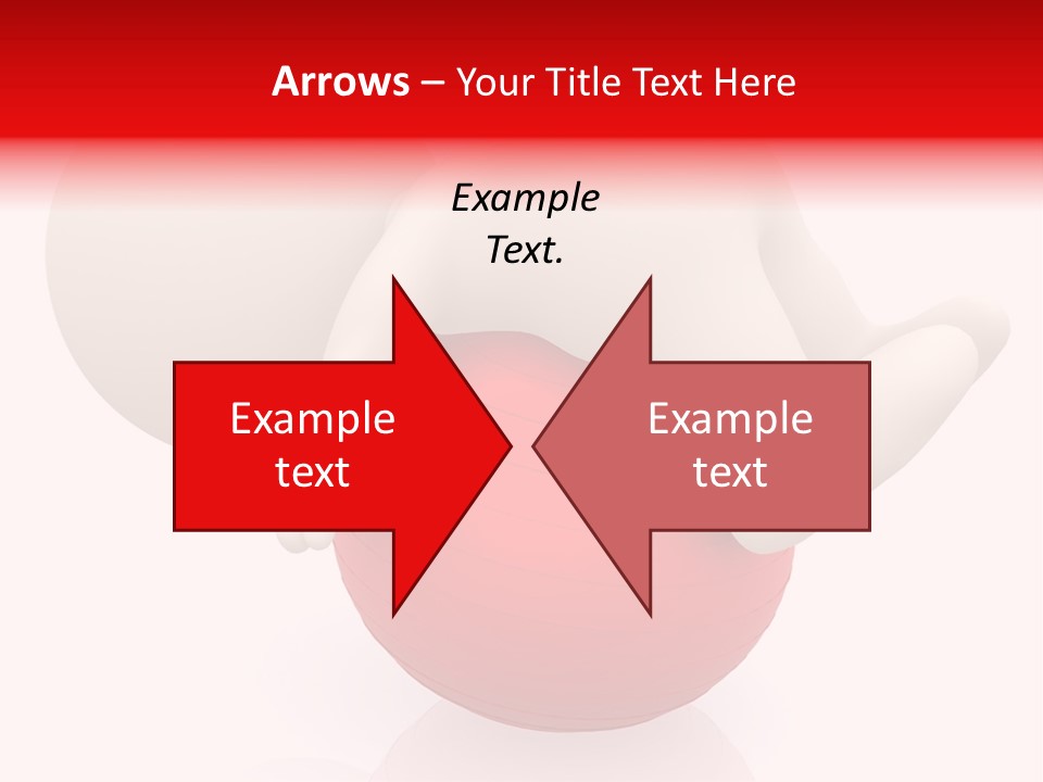 Healthy Stretch People PowerPoint Template