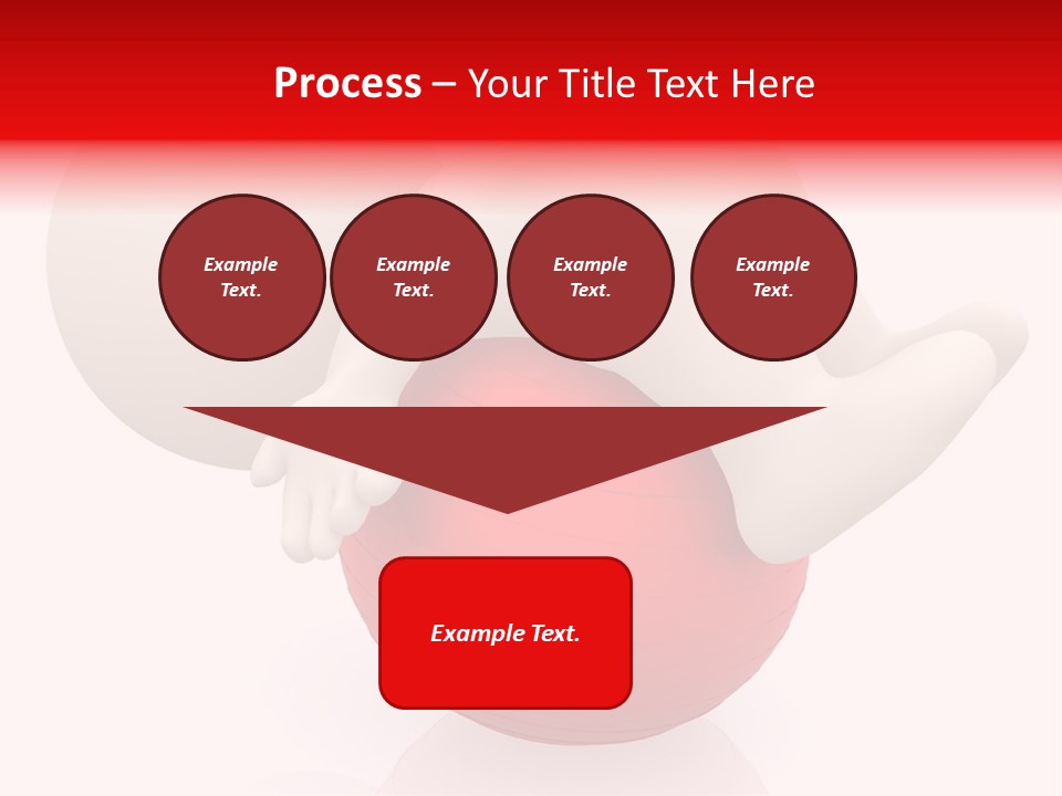 Healthy Stretch People PowerPoint Template