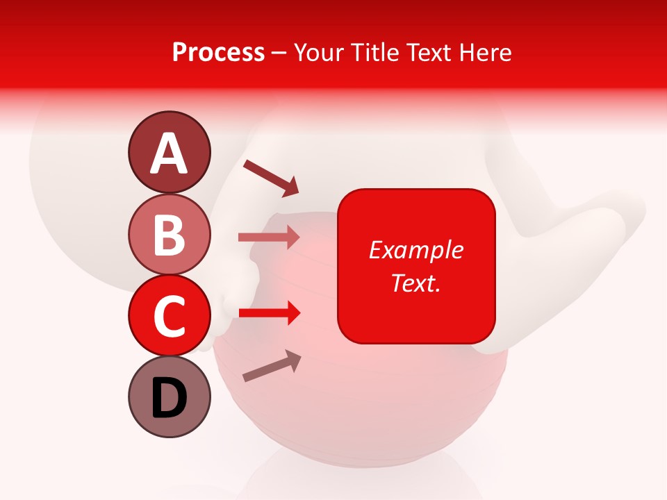 Healthy Stretch People PowerPoint Template