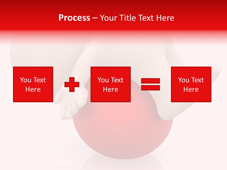 Healthy Stretch People PowerPoint Template