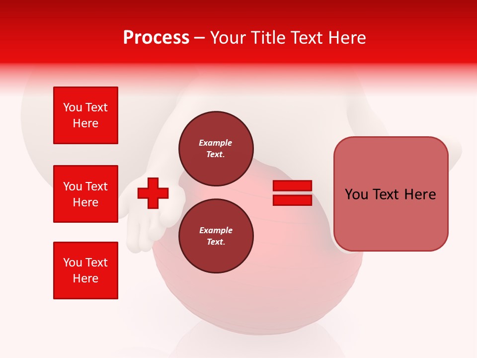 Healthy Stretch People PowerPoint Template