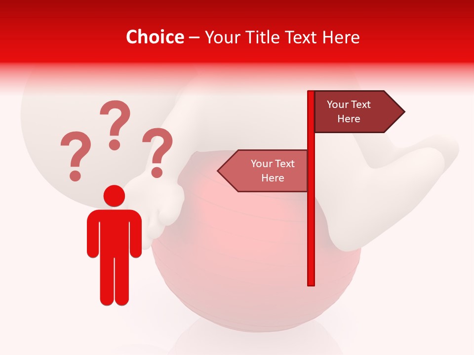 Healthy Stretch People PowerPoint Template