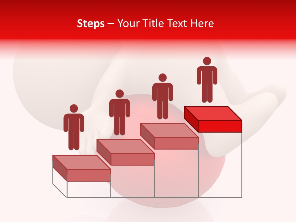 Healthy Stretch People PowerPoint Template