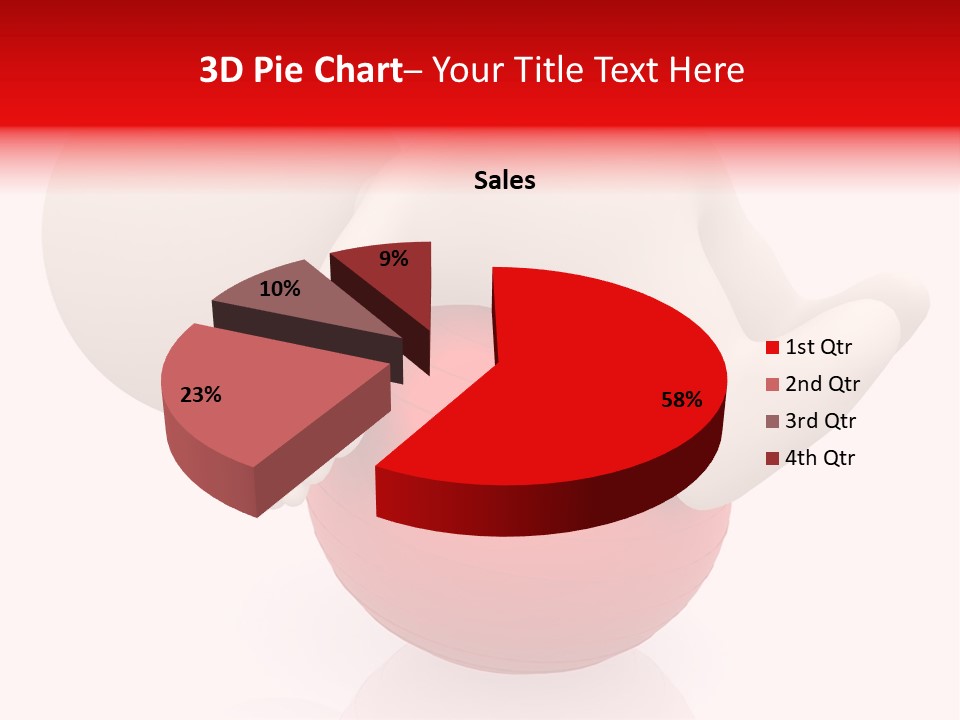 Healthy Stretch People PowerPoint Template