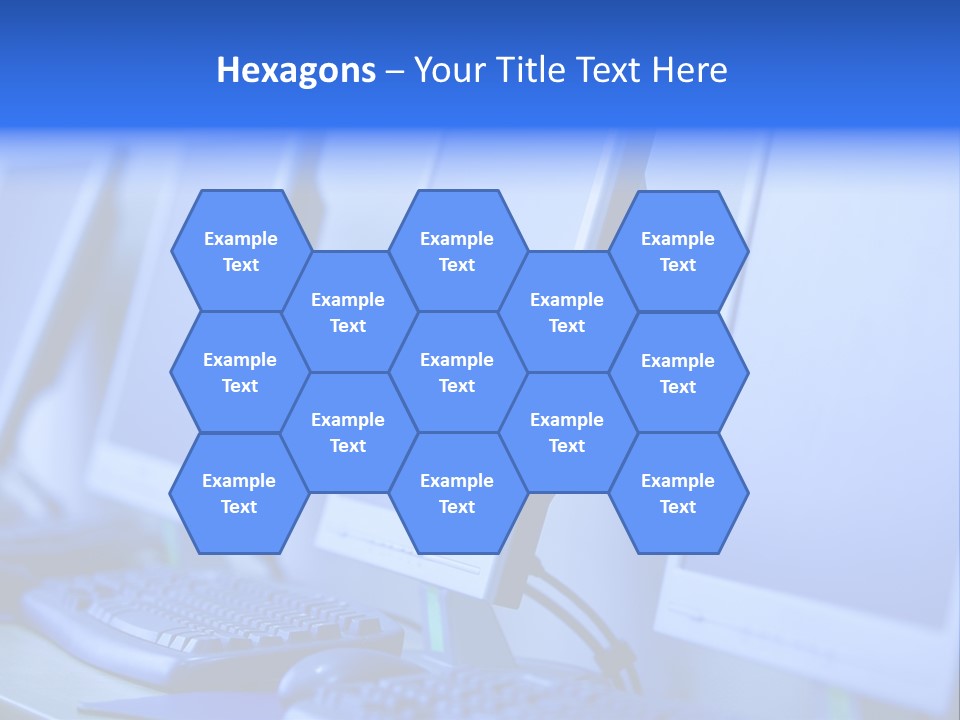 Row Photo Work PowerPoint Template