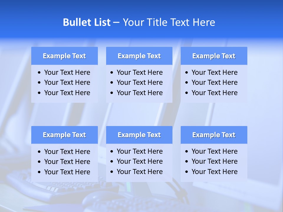 Row Photo Work PowerPoint Template
