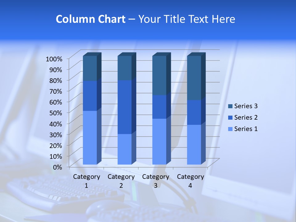 Row Photo Work PowerPoint Template