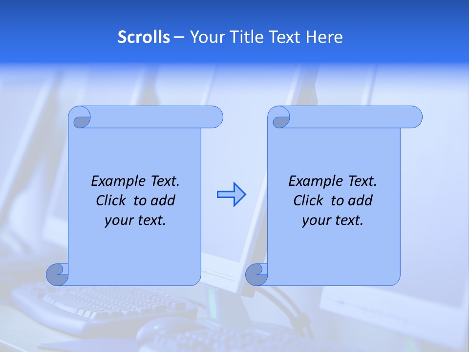 Row Photo Work PowerPoint Template