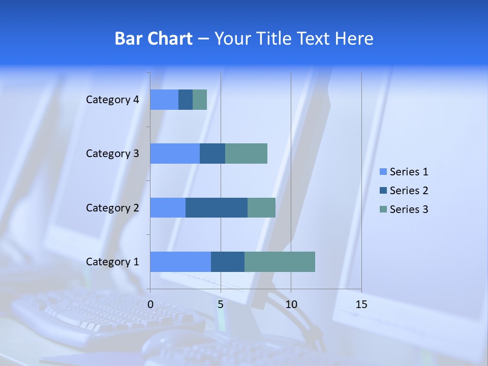 Row Photo Work PowerPoint Template