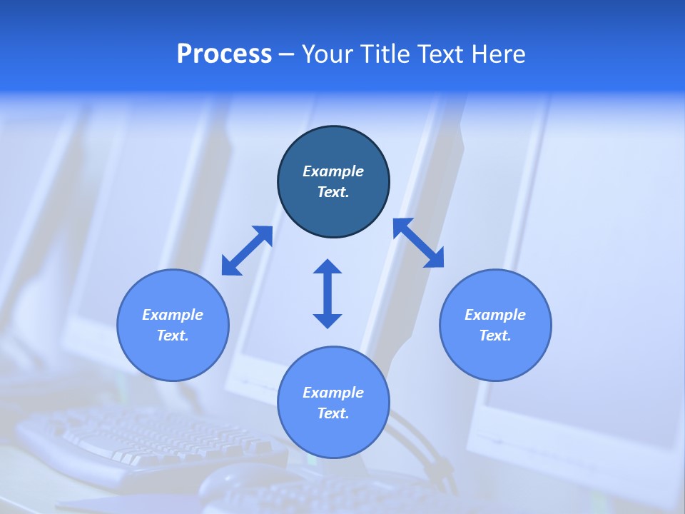 Row Photo Work PowerPoint Template