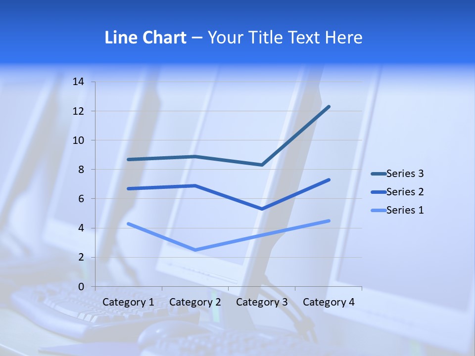 Row Photo Work PowerPoint Template
