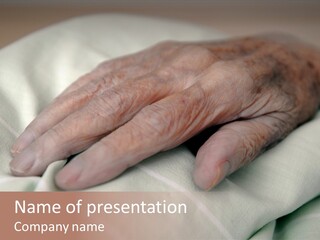 Death Quiet Old PowerPoint Template