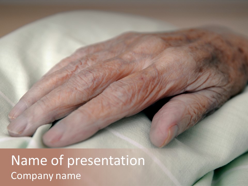 Death Quiet Old PowerPoint Template