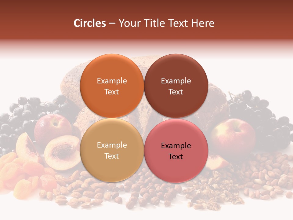 Eating Whole Wheat PowerPoint Template