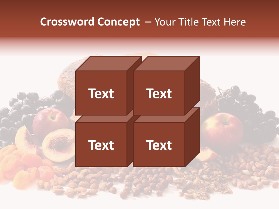 Eating Whole Wheat PowerPoint Template