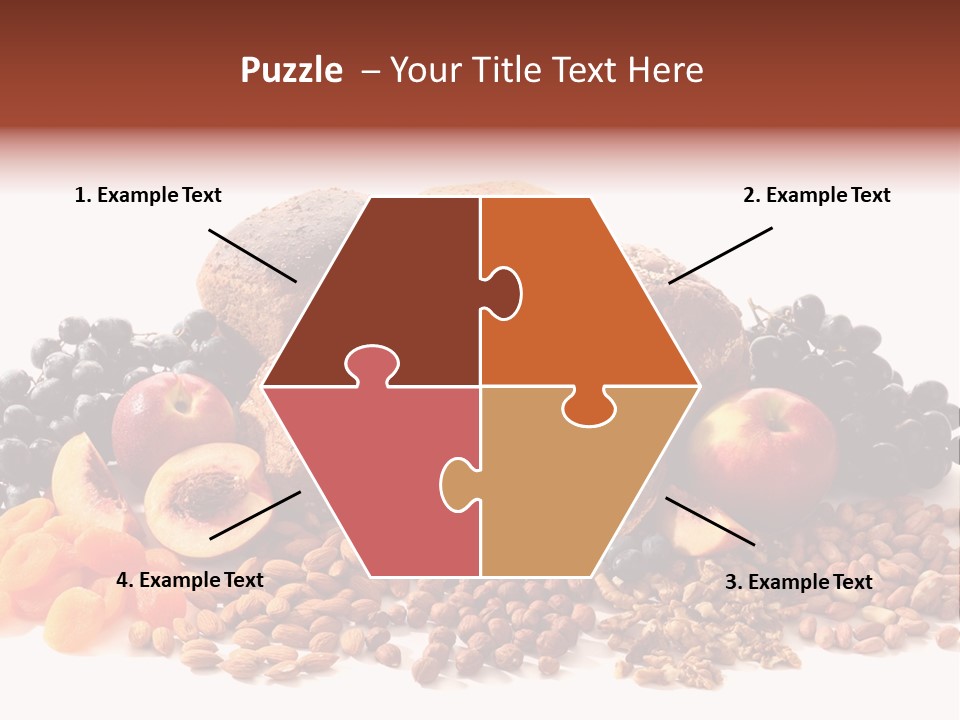 Eating Whole Wheat PowerPoint Template