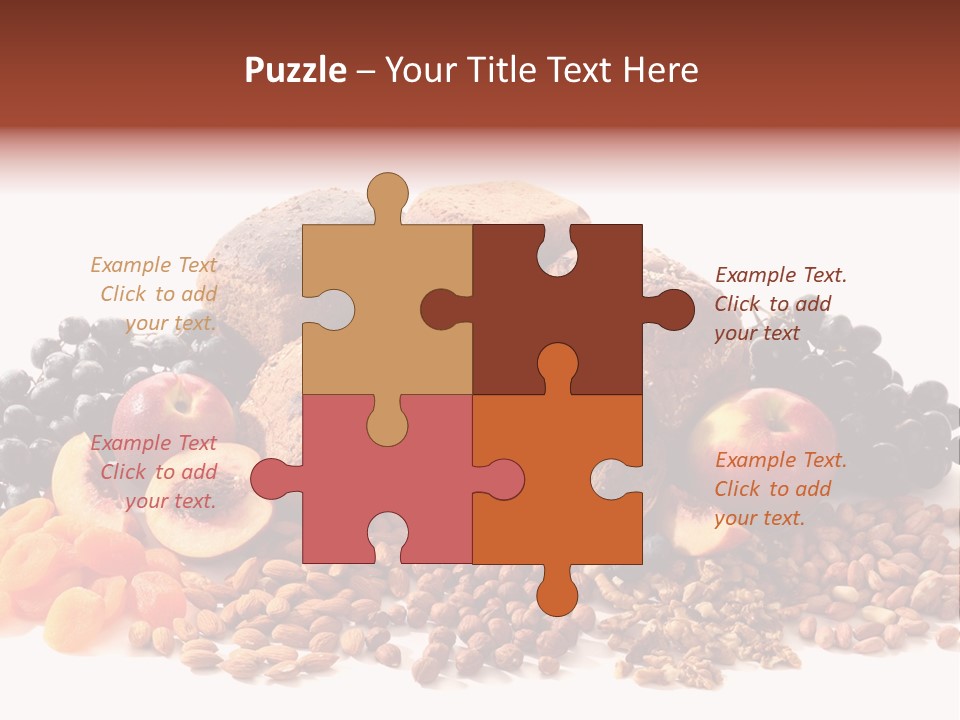 Eating Whole Wheat PowerPoint Template
