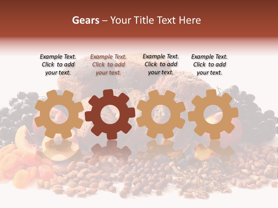 Eating Whole Wheat PowerPoint Template