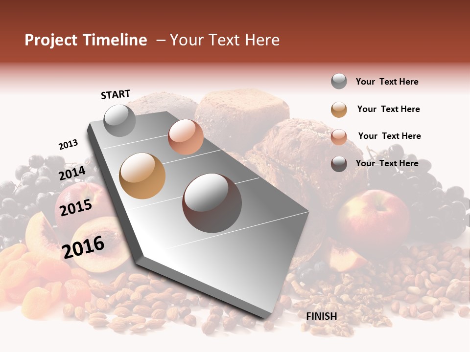 Eating Whole Wheat PowerPoint Template