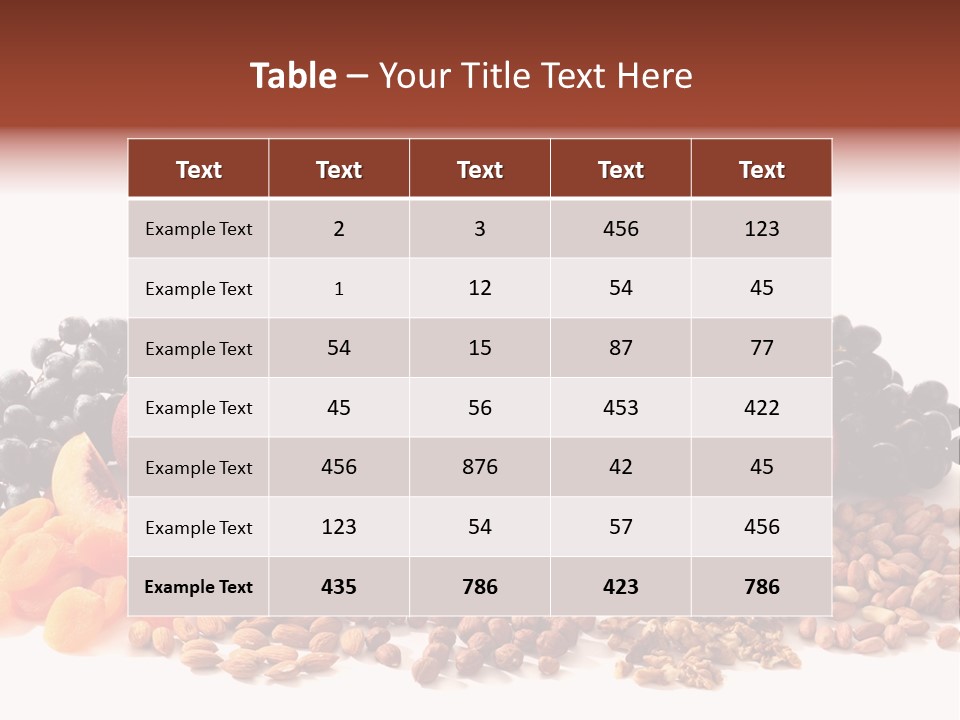 Eating Whole Wheat PowerPoint Template