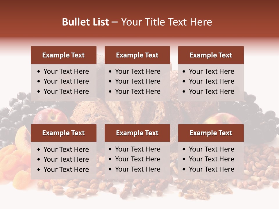 Eating Whole Wheat PowerPoint Template