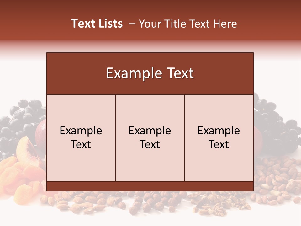 Eating Whole Wheat PowerPoint Template