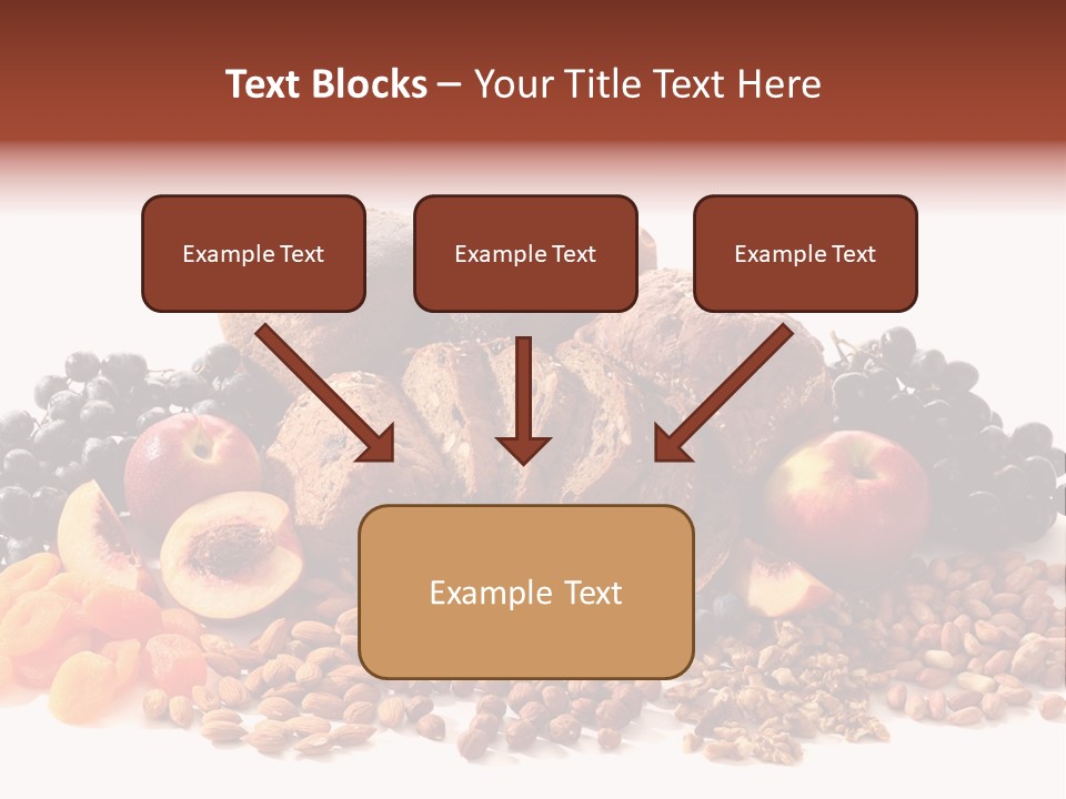 Eating Whole Wheat PowerPoint Template
