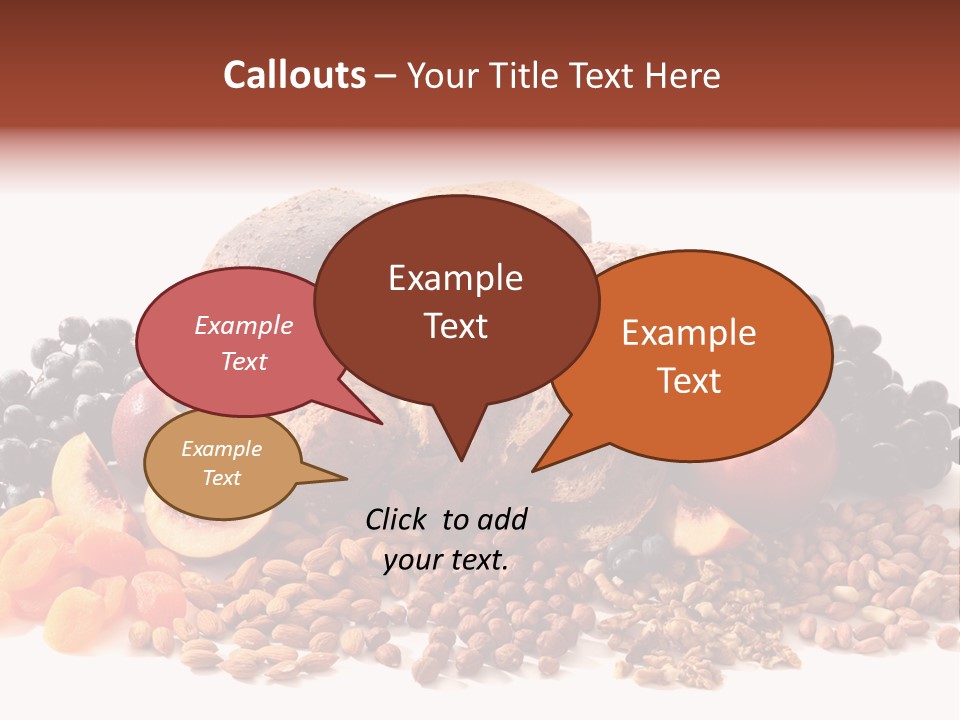 Eating Whole Wheat PowerPoint Template