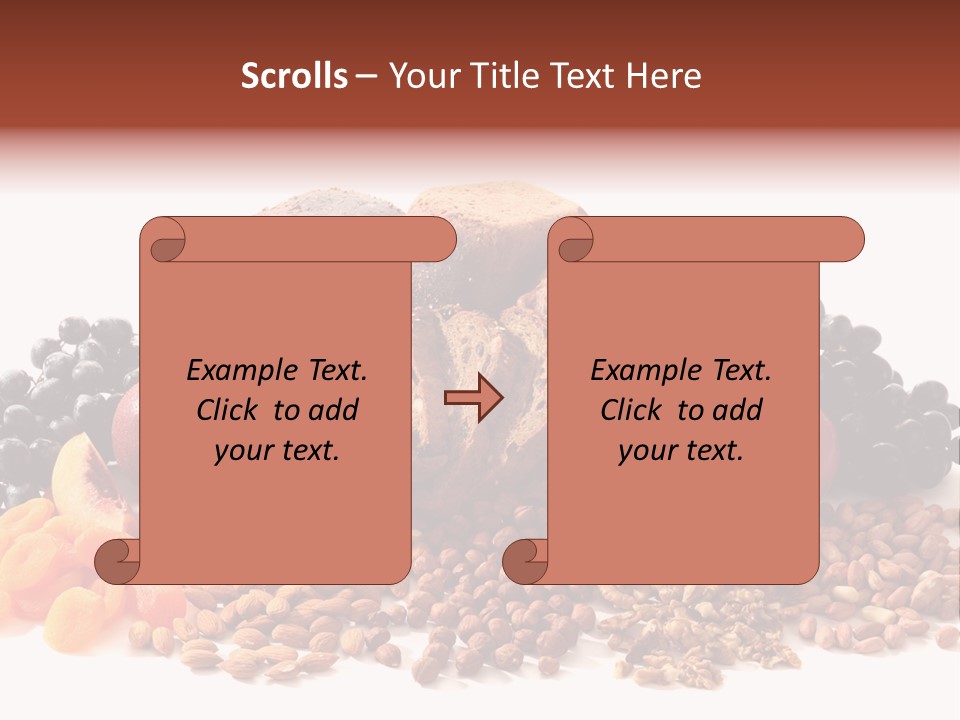 Eating Whole Wheat PowerPoint Template