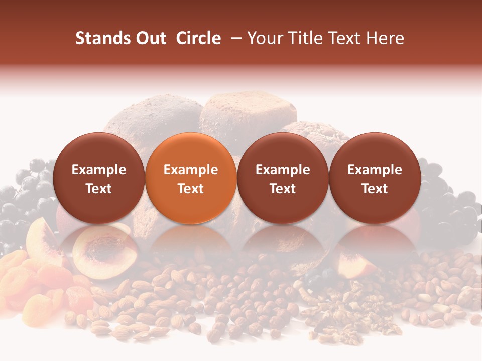 Eating Whole Wheat PowerPoint Template