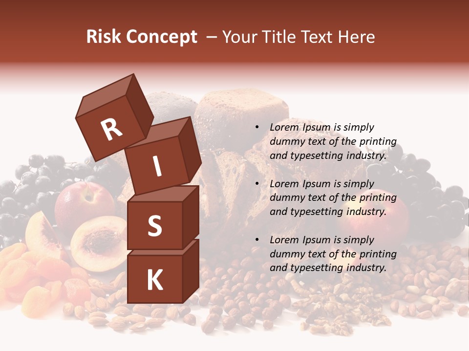 Eating Whole Wheat PowerPoint Template