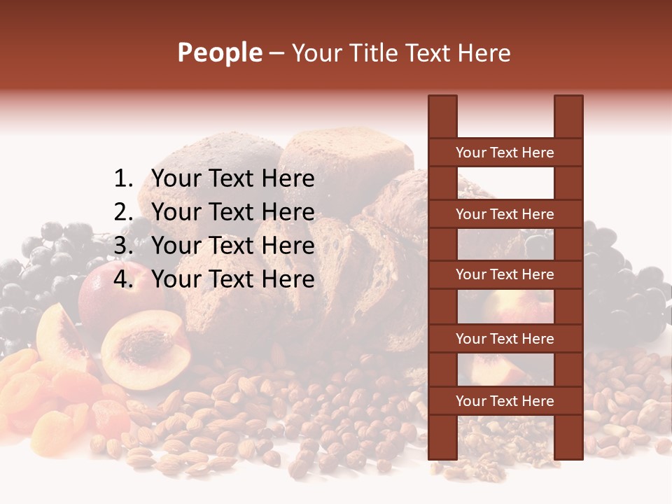 Eating Whole Wheat PowerPoint Template