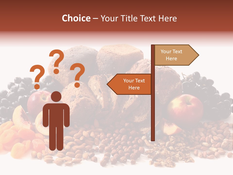Eating Whole Wheat PowerPoint Template