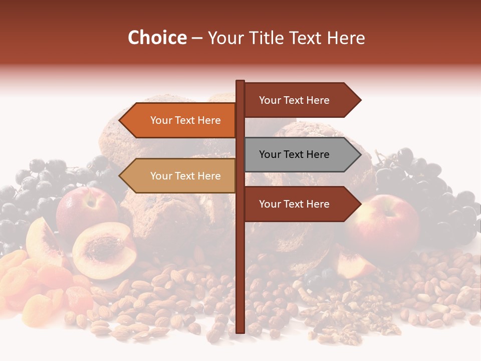 Eating Whole Wheat PowerPoint Template