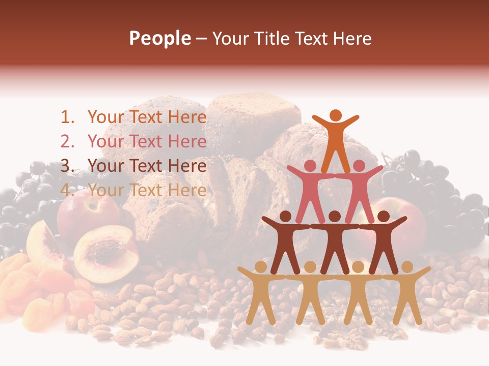 Eating Whole Wheat PowerPoint Template
