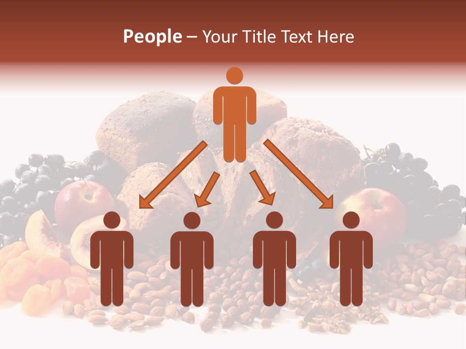 Eating Whole Wheat PowerPoint Template