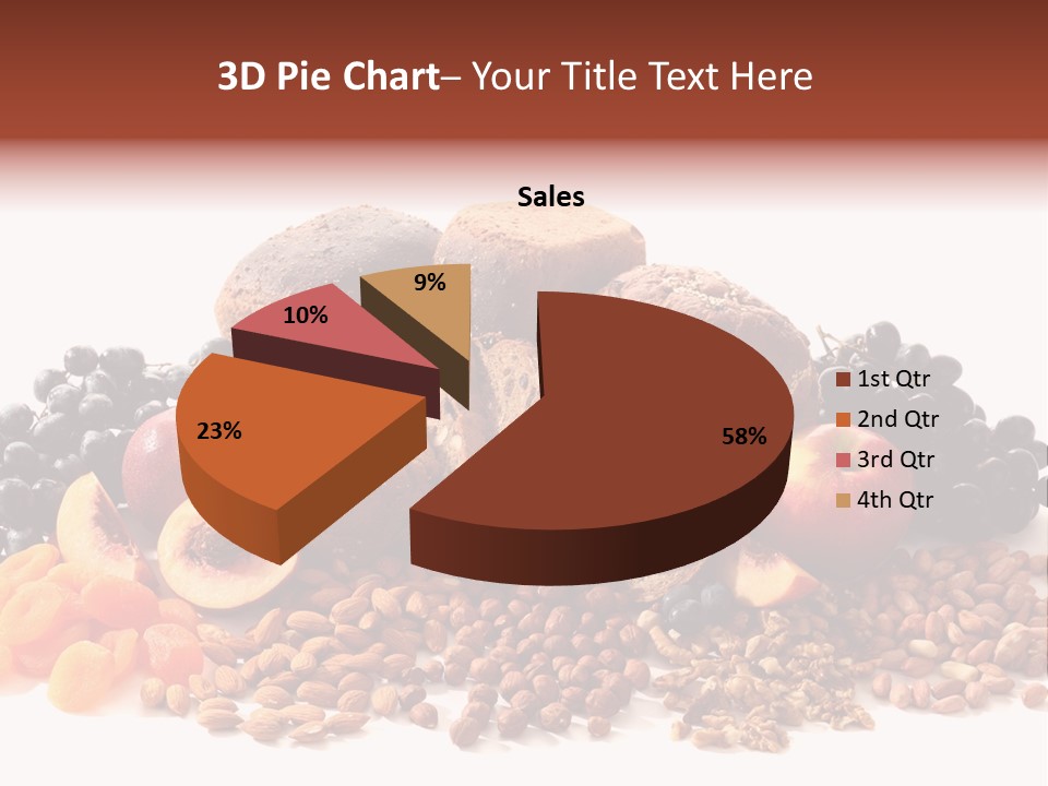 Eating Whole Wheat PowerPoint Template