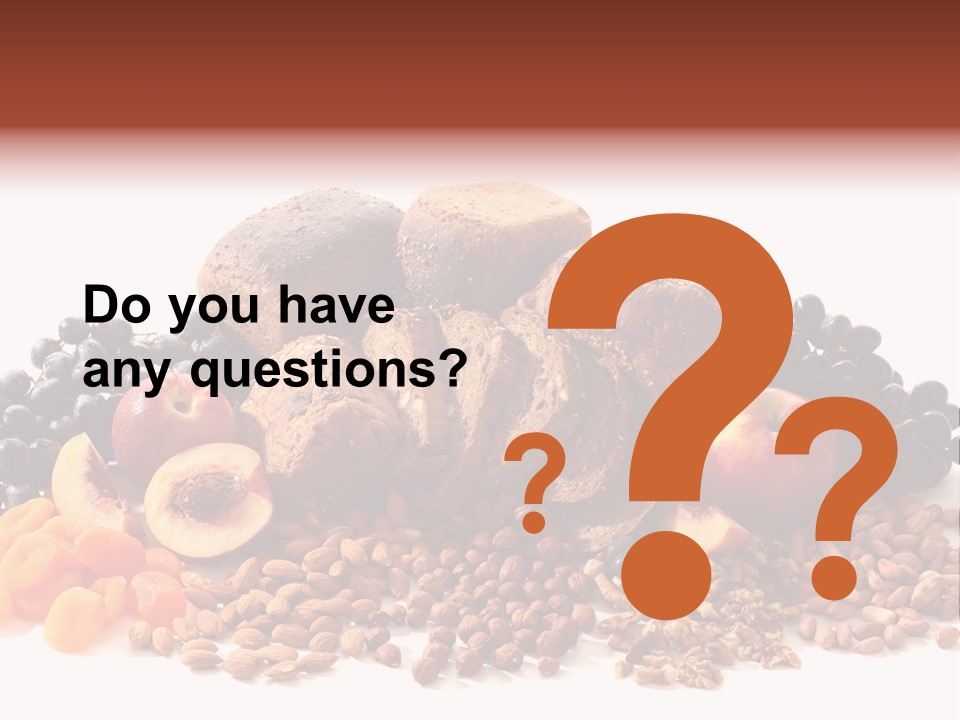 Eating Whole Wheat PowerPoint Template