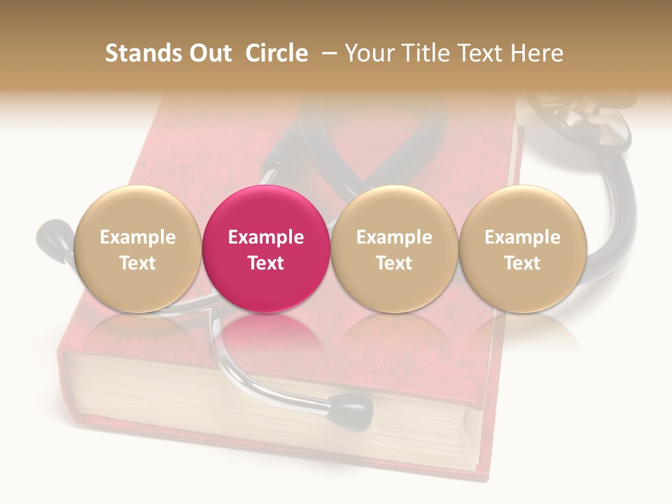 Wellbeing Closeup Scientific PowerPoint Template