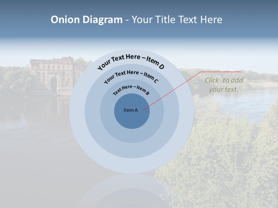 Stylish King Blue PowerPoint Template