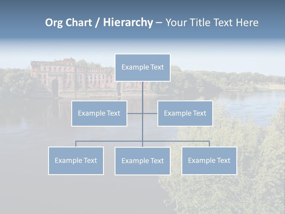 Stylish King Blue PowerPoint Template