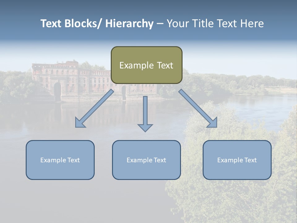 Stylish King Blue PowerPoint Template