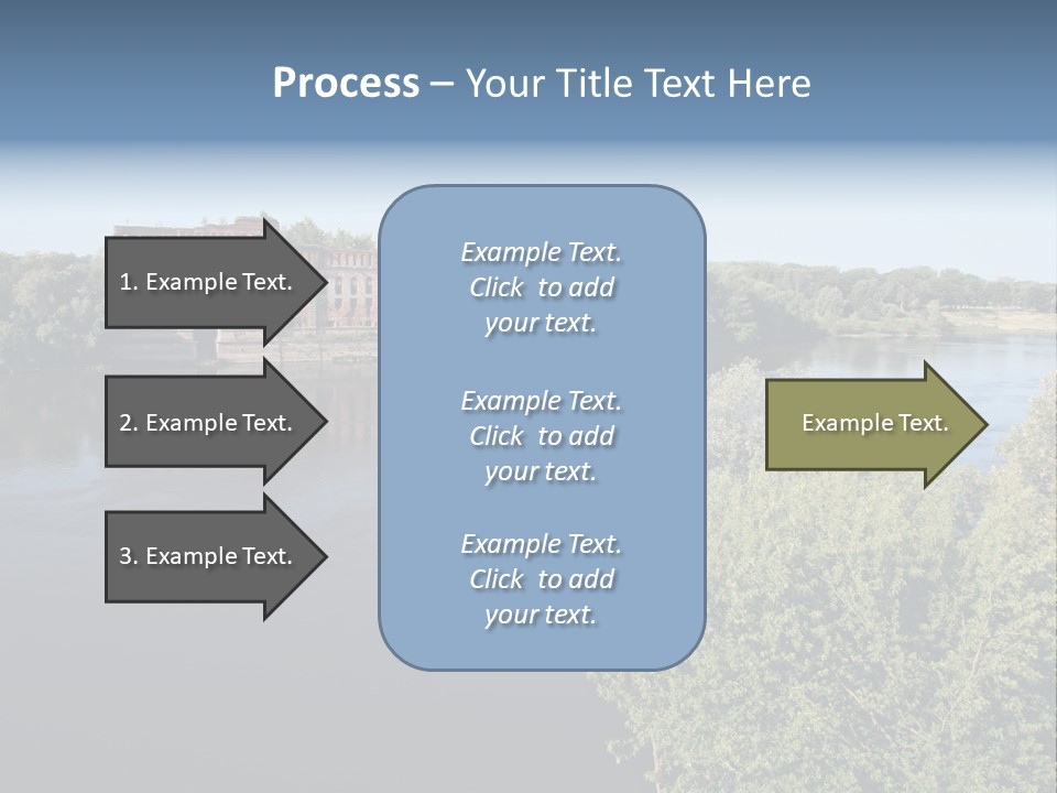 Stylish King Blue PowerPoint Template