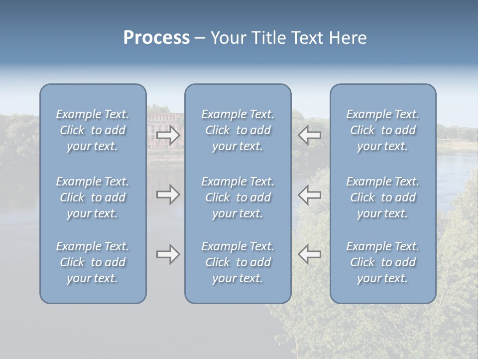 Stylish King Blue PowerPoint Template