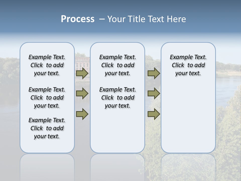 Stylish King Blue PowerPoint Template