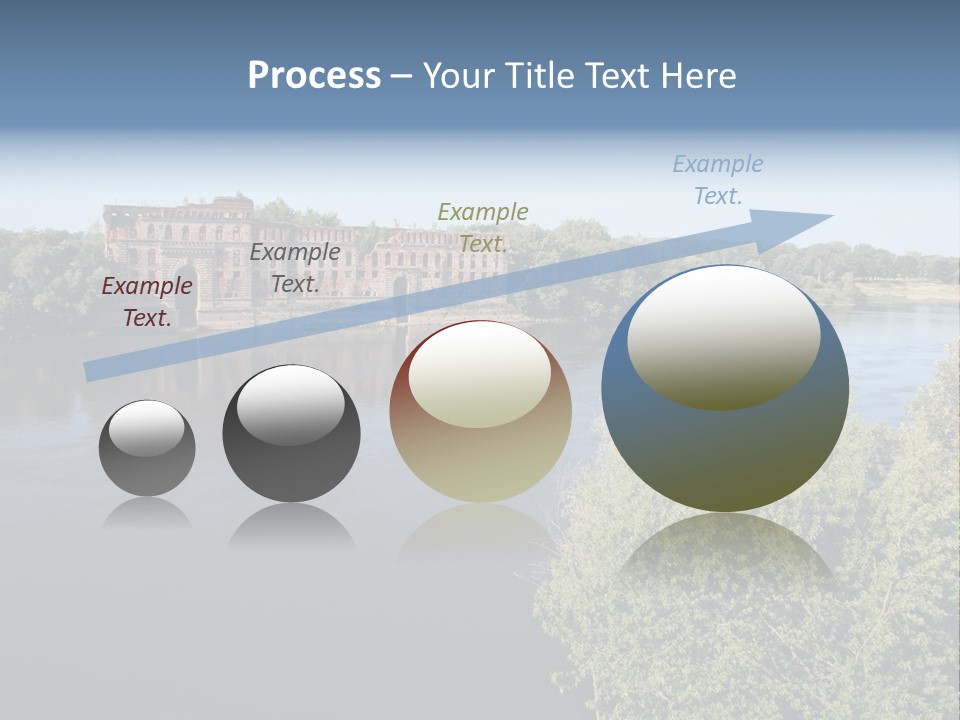 Stylish King Blue PowerPoint Template